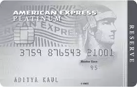 American Express Platinum Reserve Credit Card