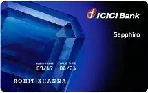 ICICI Bank Sapphiro Credit Card