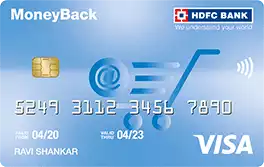 HDFC BANK MONEYBACK CREDIT CARD